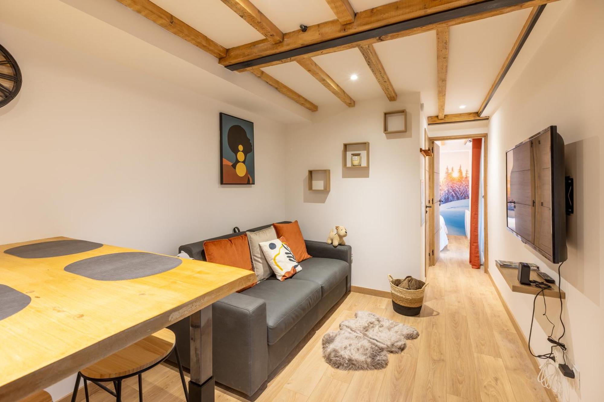 Apartament Le Repaire Des Ecureuils - Appt Avec Terrasse Formiguères Zewnętrze zdjęcie